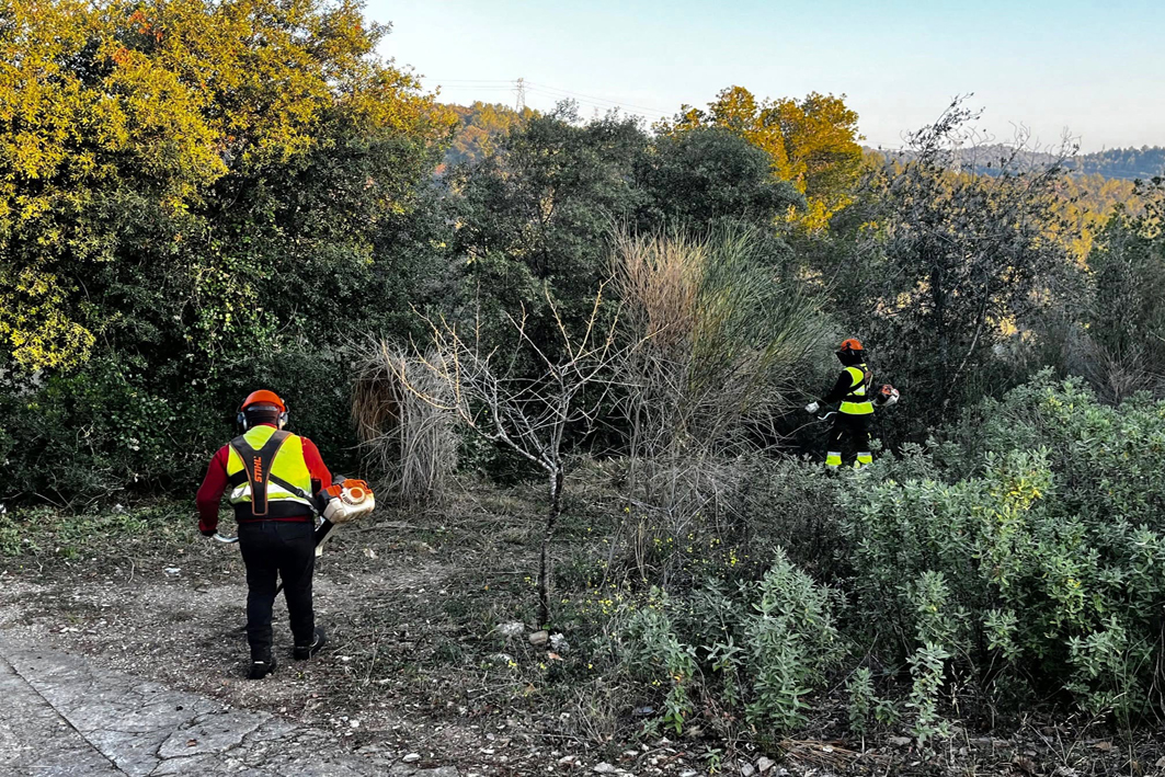Gavà consolida una estratègia planificada i continuada per reforçar la prevenció d'incendis forestals