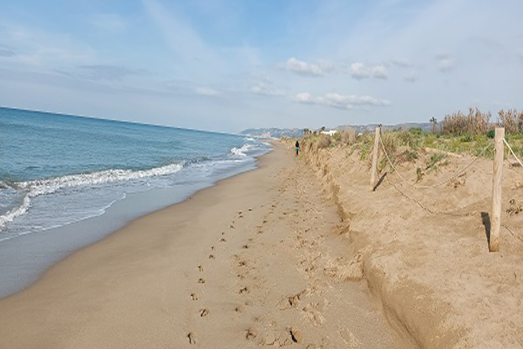 La regressió de la platja de Gavà és molt preocupant