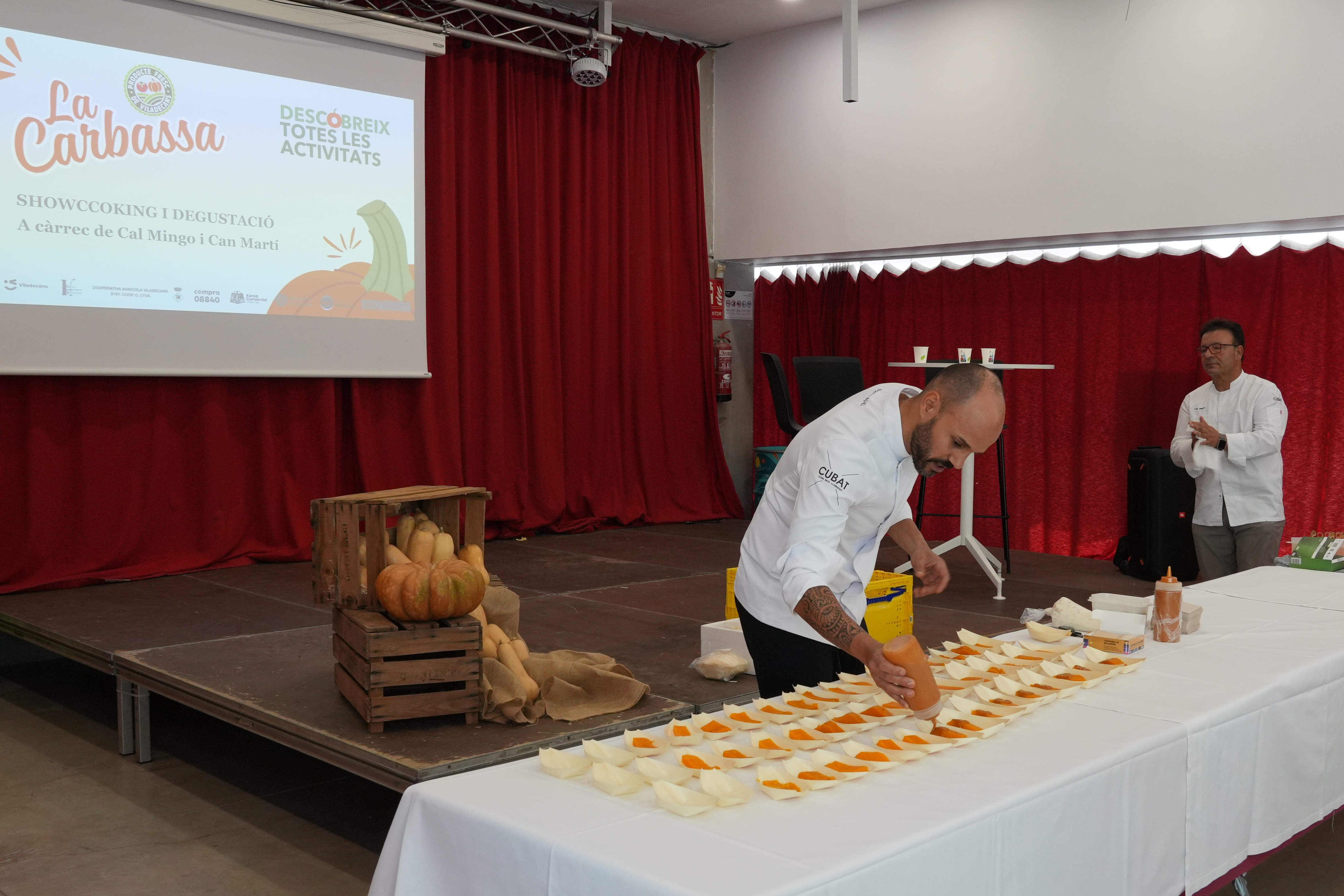 Viladecans promociona la carbassa, un dels productes estrella del seu Parc Agrari