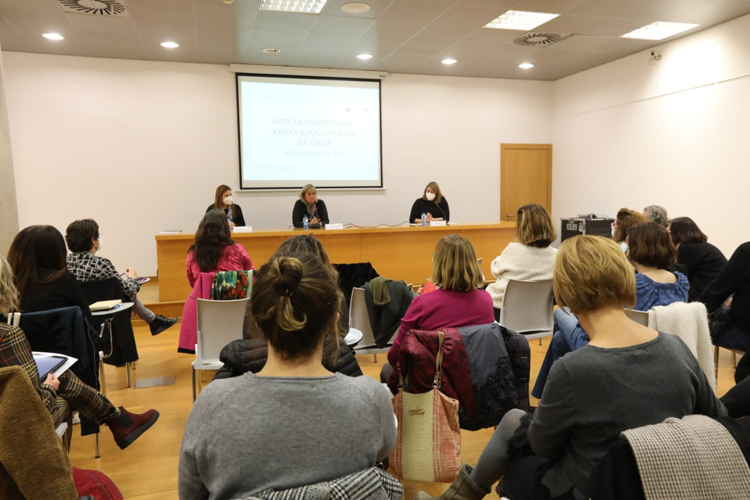 Neix la Xarxa Educativa 0-3 de Gavà