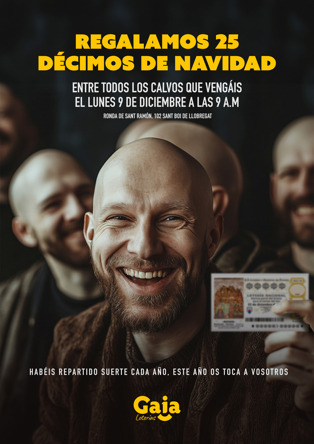 Los calvos del Baix Llobregat están de enhorabuena