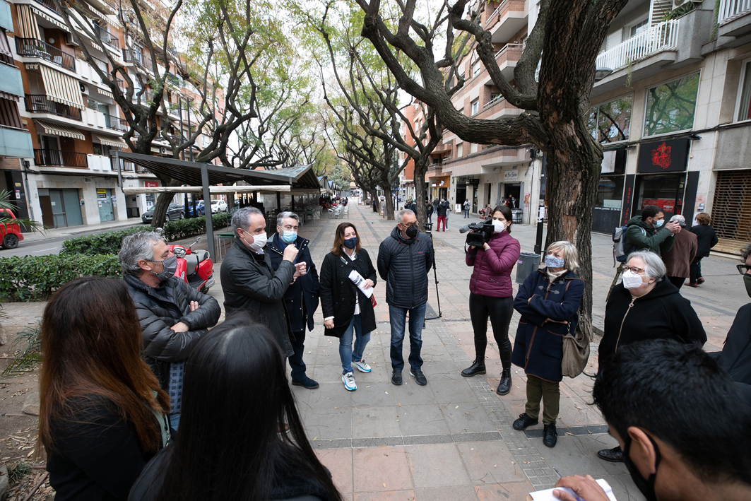 Viladecans presenta el projecte de reforma de la rambla Modolell