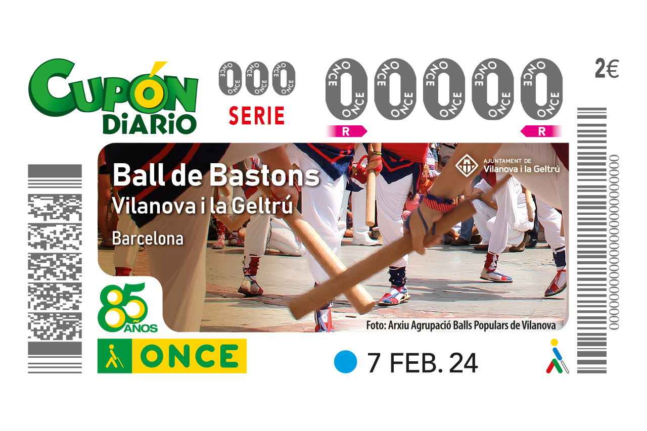 ONCE CATALUNYA/El ‘Cupó Diari’ de l’ONCE reparteix 105.000 euros a Sant Boi de Llobregat