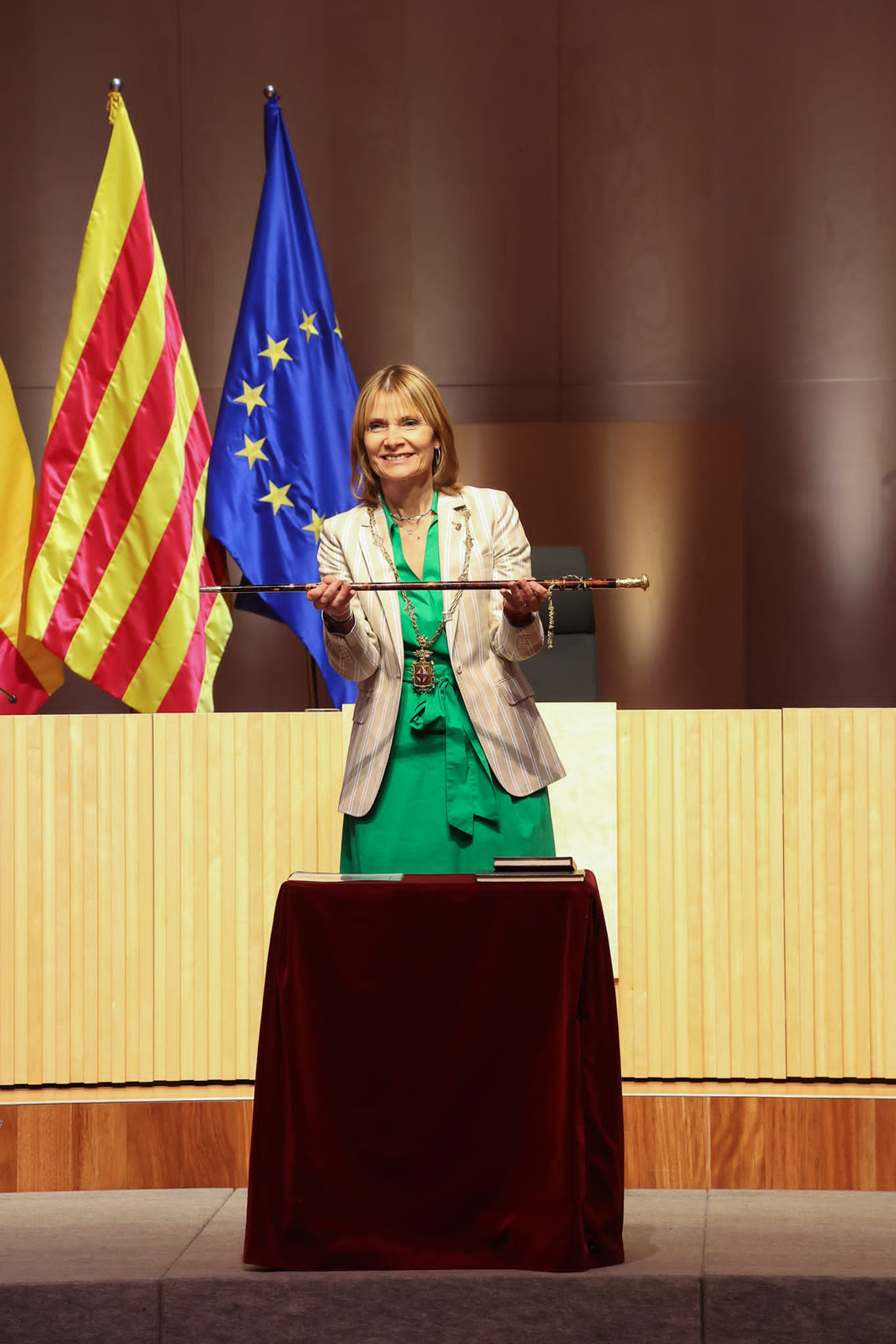 Lluïsa Moret ha estat proclamada nova presidenta de la Diputació de Barcelona