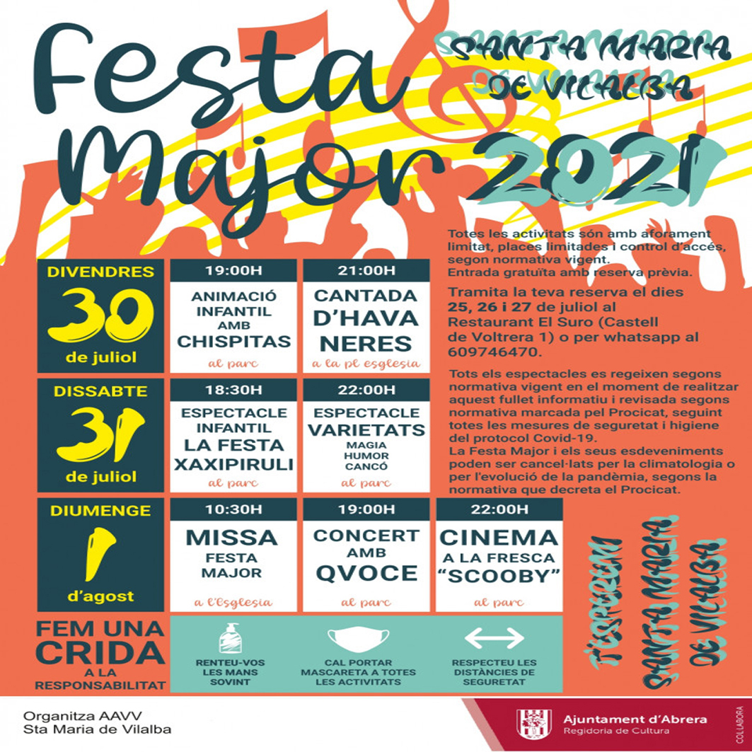 Fiestas Mayores de los barrios de Abrera
