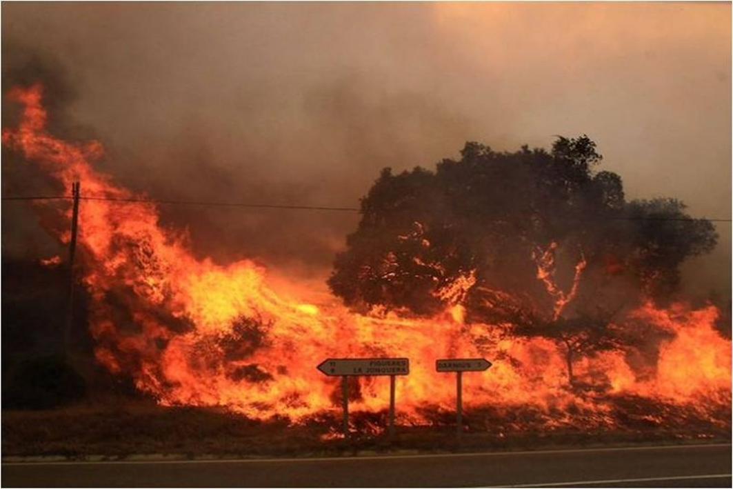 No abaixar la guàrdia davant l'alt risc d'incendi forestal