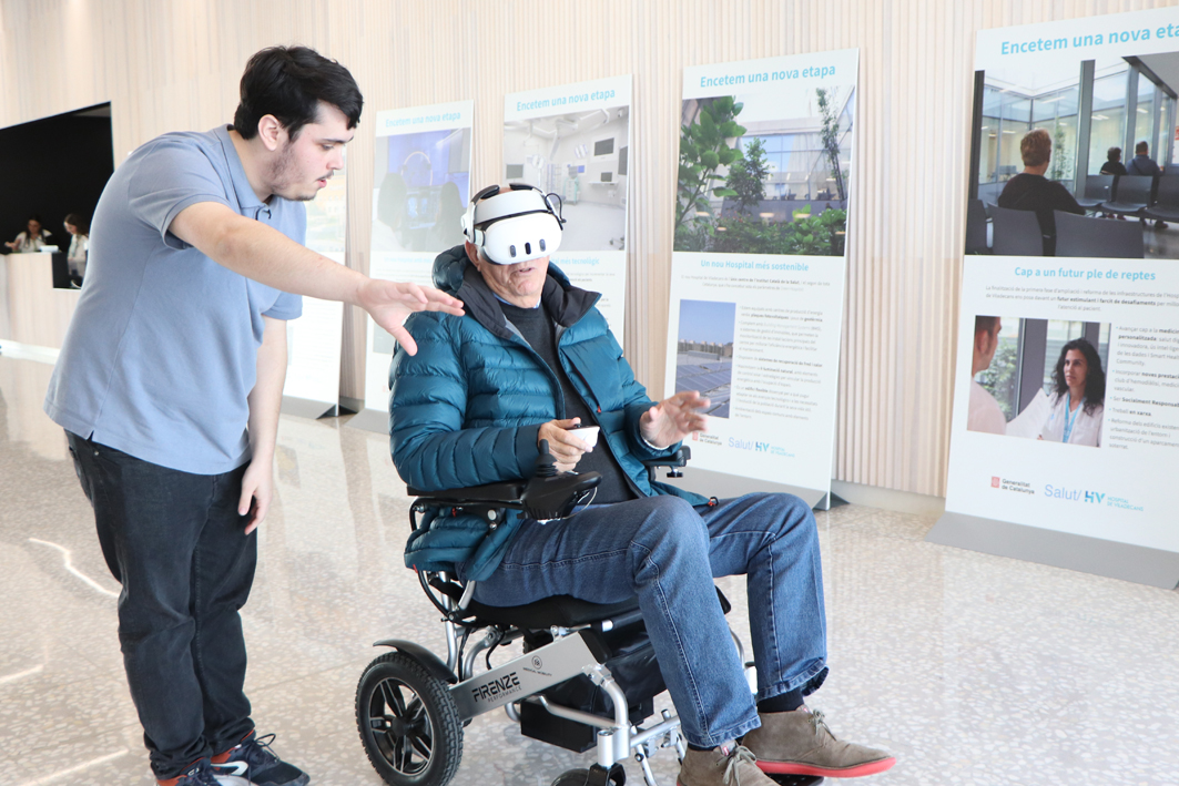 L'Hospital de Viladecans impulsa una experiència de realitat virtual sobre la seva història
