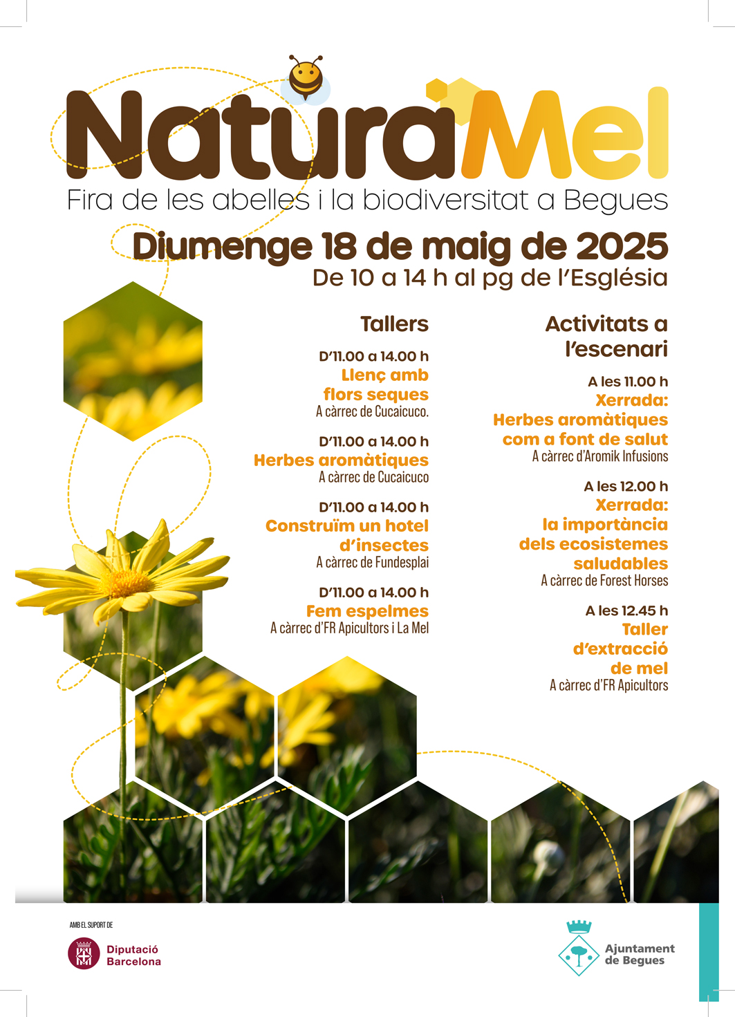 Begues celebrarà diumenge, 18 de maig, la segona edició de la Fira NaturaMel