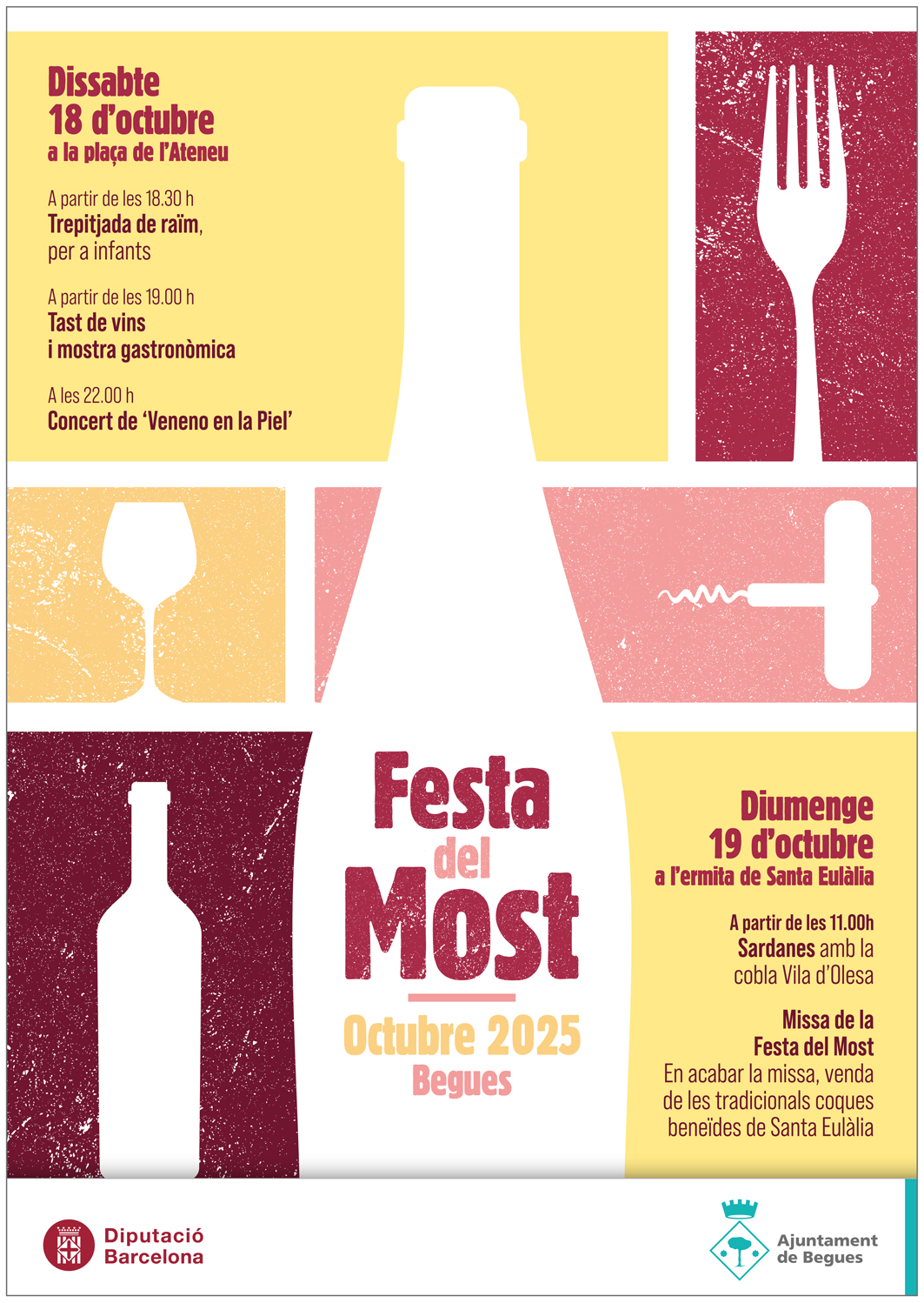 Begues celebrarà aquest cap de setmana la Festa del Most 