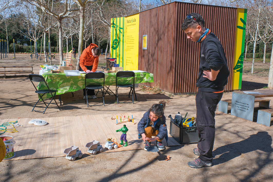 Comença la temporada de tardor de la Jugatecambiental als parcs Fontsanta i Torreblanca de Sant Joan Despí